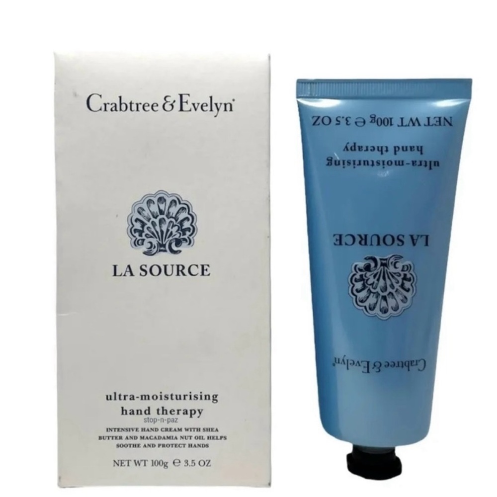 Crabtree & Evelyn La Source Hand Cream Therapy 3.5 oz. New sealed